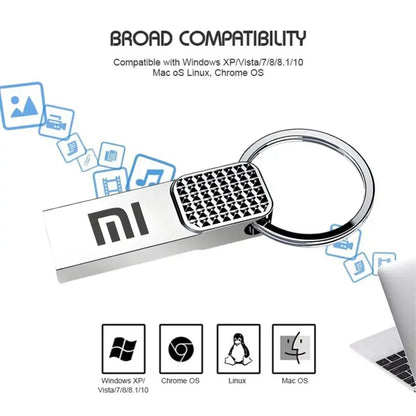 Pen drive Xiaomi 2 TB - Alta velocidade, à prova d&#39;água