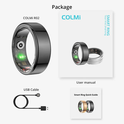 COLMI R02 Smart Ring - Waterproof Health Monitor & Tracker