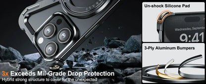 Oatsbasf MagSafe Slim Case for iPhone 16 Pro Max Protection
