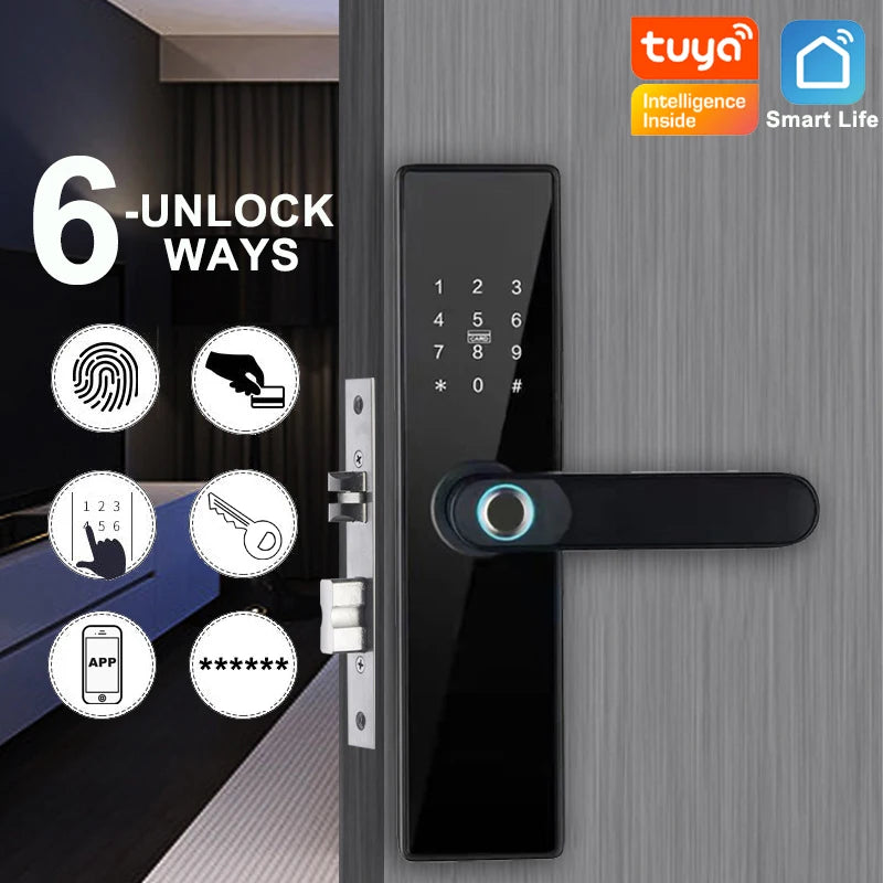 RAYKUBE Tuya Wifi Smart Lock H4 - Keyless Access Solution