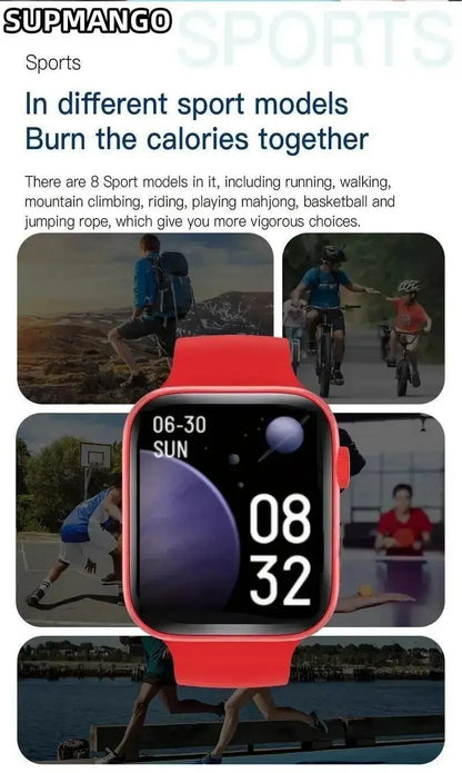 SUPMANGO S8 Smart Watch - Interactive Music Control