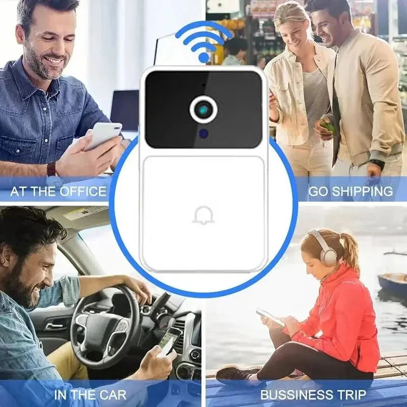 Smart Home Wireless Video Doorbell With Night Vision