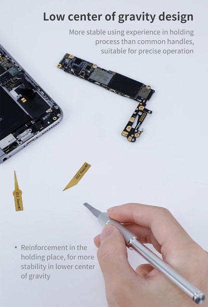 Set di coltelli per la rimozione della colla per CPU IC QIANLI per riparazioni di precisione
